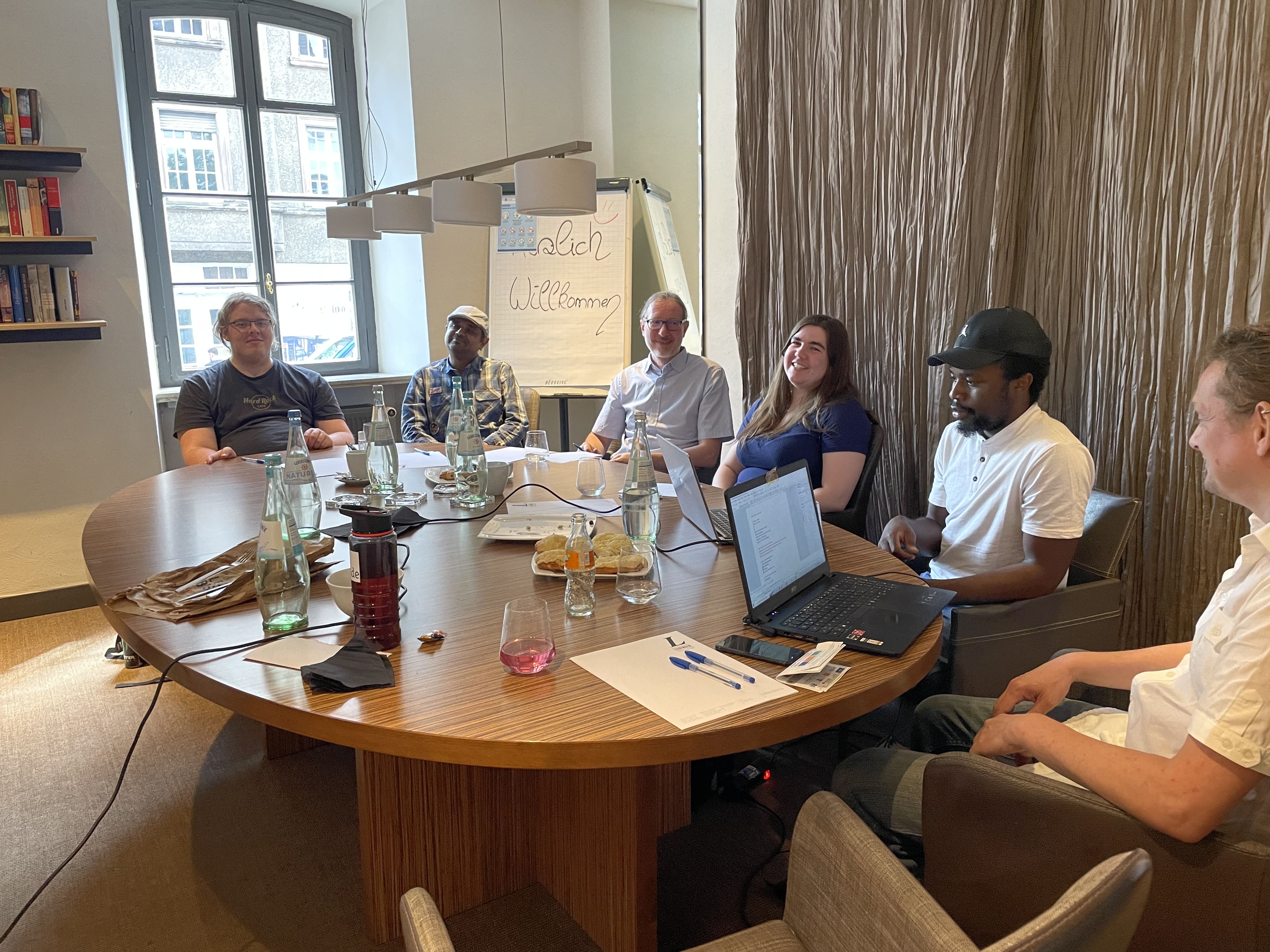 Mitarbeiter-Meeting